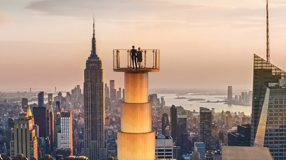 Skylift la nueva vista panorámica de Nueva York