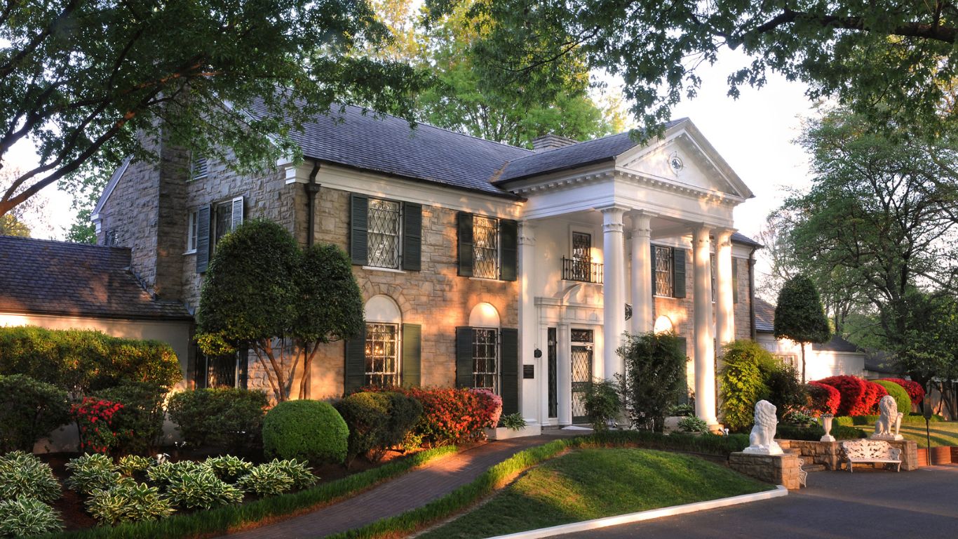 Graceland, la icónica mansión de Elvis Presley