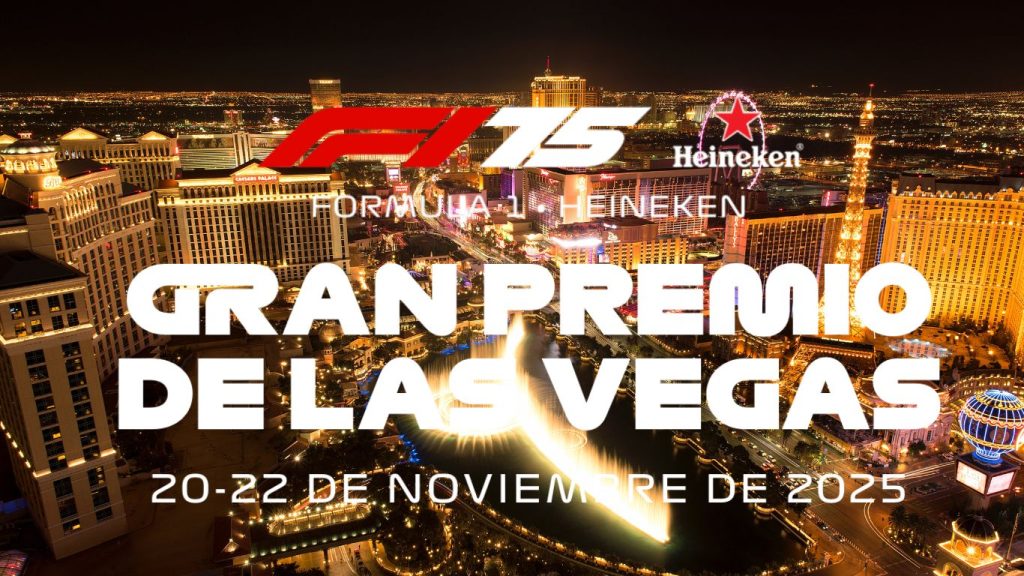 Fórmula 1 en Las Vegas dónde ver la carrera